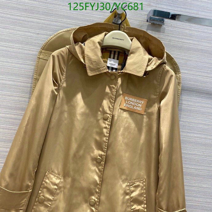 Down jacket Women-Burberry, Code: YC681,$: 125USD