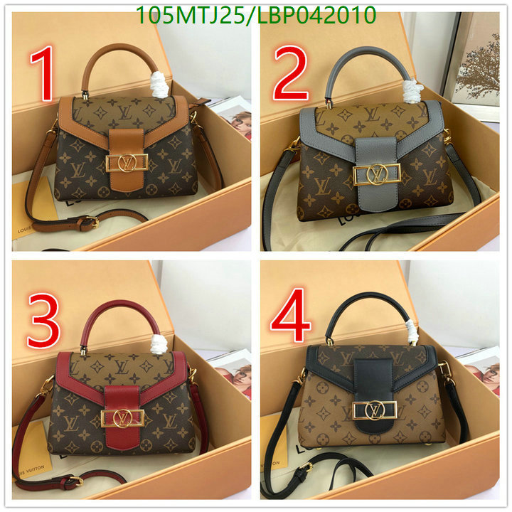 LV Bags-(4A)-Handbag Collection-,Code: LBP042010,$: 105USD