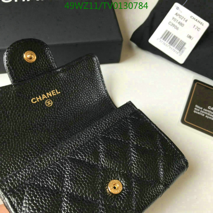 Chanel Bags ( 4A )-Wallet-,Code: TV0130784,$: 49USD