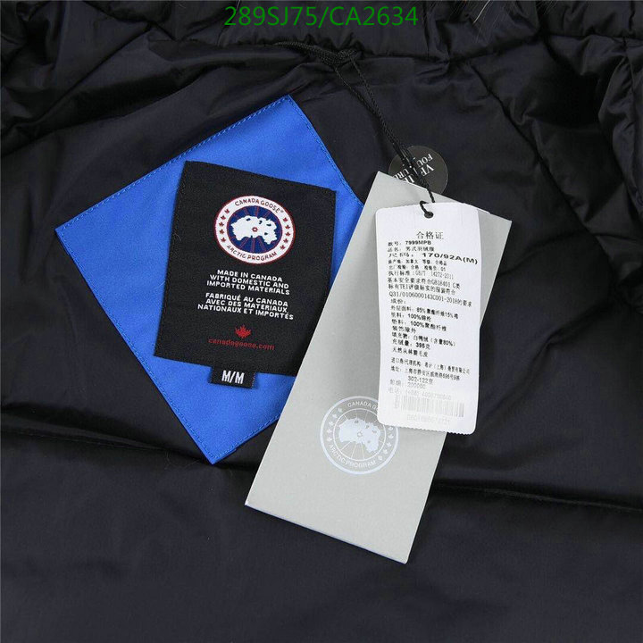 Down jacket Men-Canada Goose, Code: CA2634,$: 289USD