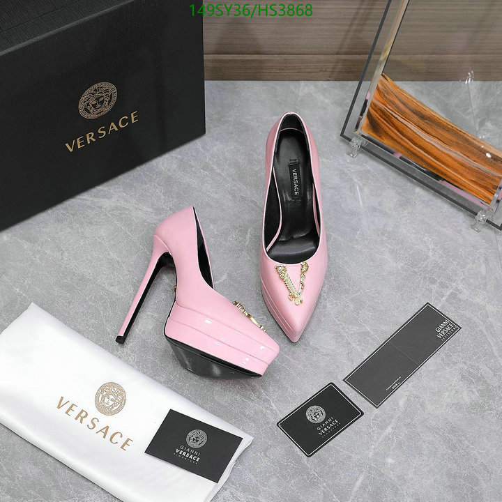 Women Shoes-Versace, Code: HS3868,$: 149USD