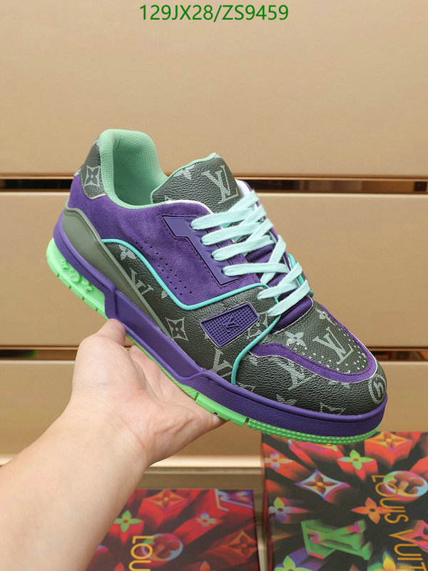 Men shoes-LV, Code: ZS9459,$: 129USD