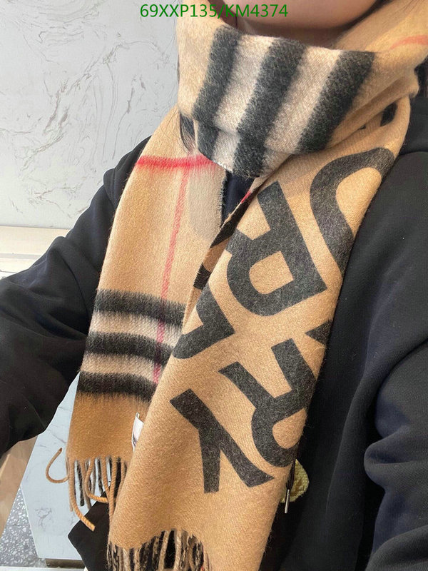 Scarf-Burberry, Code: KM4374,$: 69USD