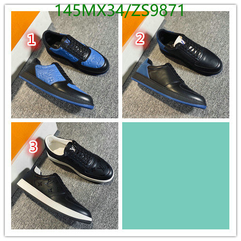 Men shoes-LV, Code: ZS9871,$: 145USD