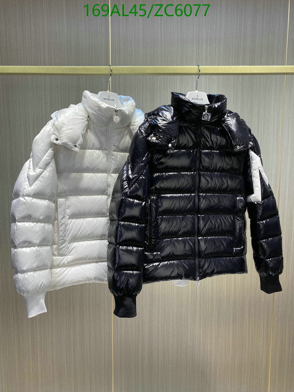 Down jacket Men-Moncler, Code: ZC6077,$: 169USD