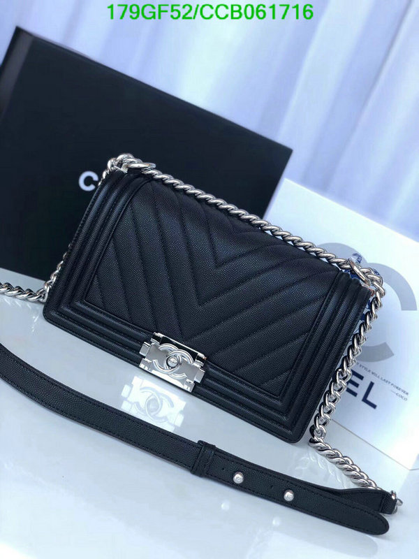 Chanel Bags -(Mirror)-Le Boy,Code: CCB061716,$: 179USD