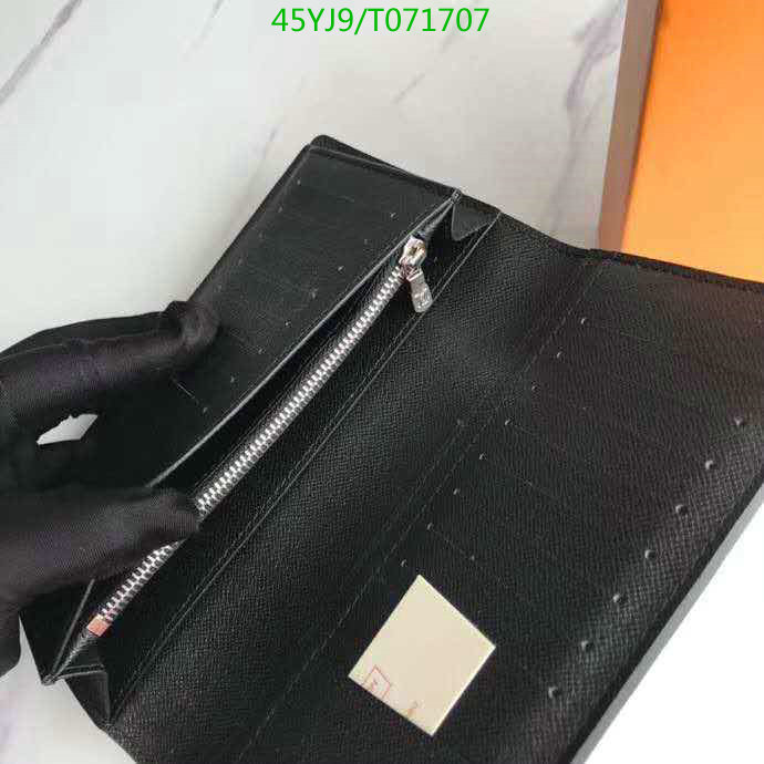 LV Bags-(4A)-Wallet-,Code: T071707,$: 45USD