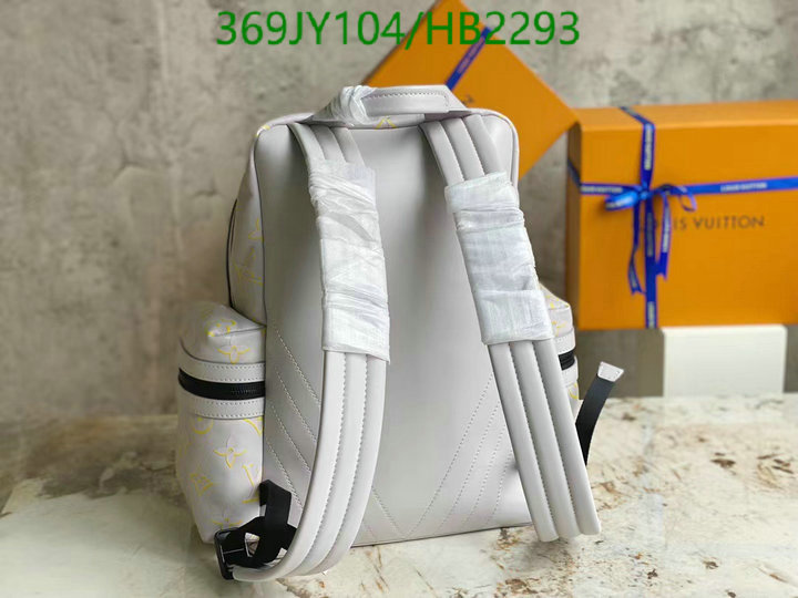 LV Bags-(Mirror)-Backpack-,Code: HB2293,$: 369USD