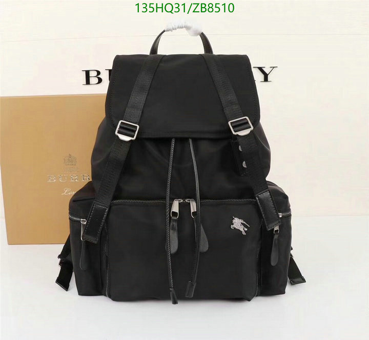 Burberry Bag-(4A)-Backpack-,Code: ZB8510,$: 135USD