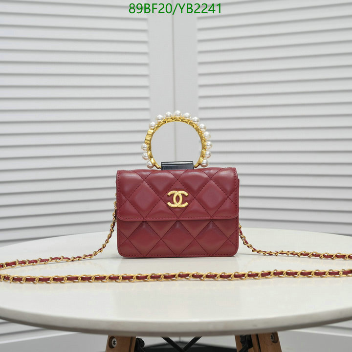 Chanel Bags ( 4A )-Diagonal-,Code: YB2241,$: 89USD