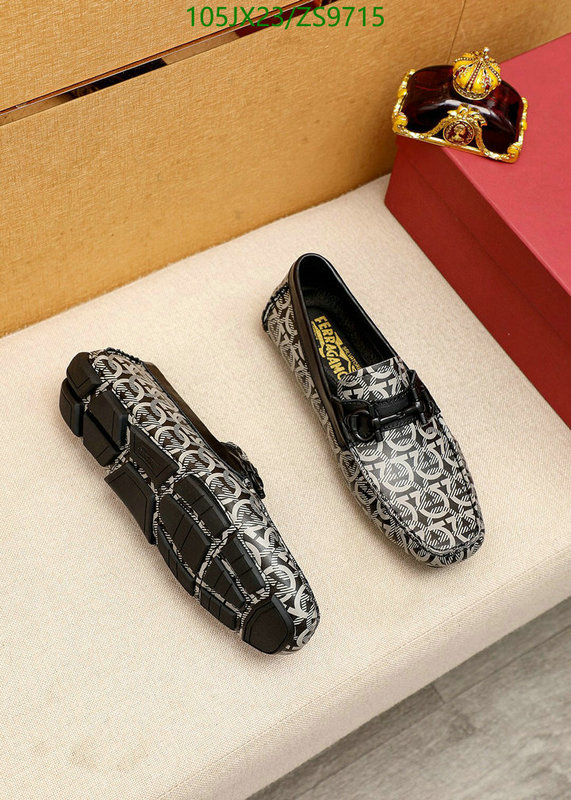 Men shoes-Ferragamo, Code: ZS9715,$: 105USD