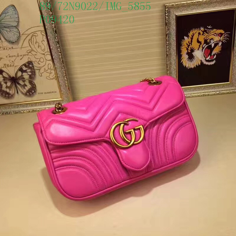 Gucci Bag-(4A)-Marmont,Code: GGB120420,$: 89USD