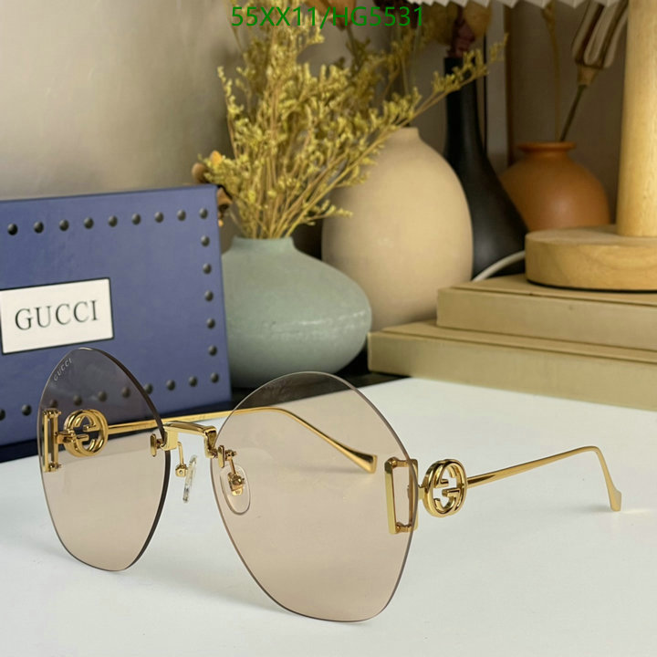 Glasses-Gucci, Code: HG5531,$: 55USD