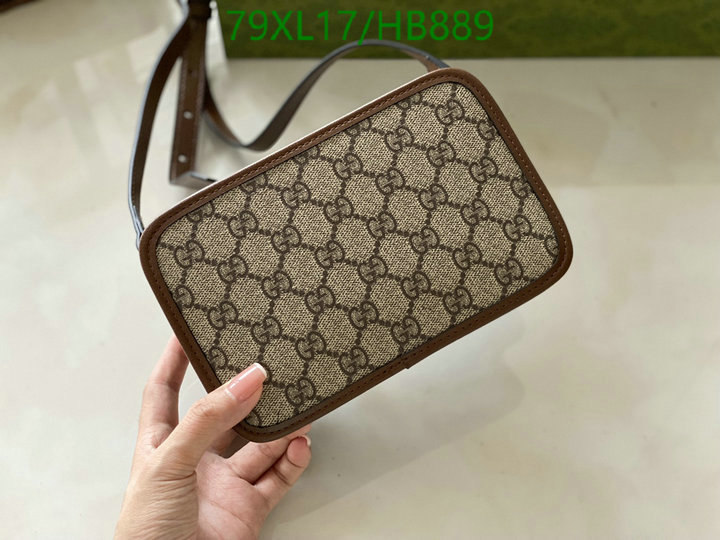 Gucci Bag-(4A)-Diagonal-,Code: HB889,$: 79USD