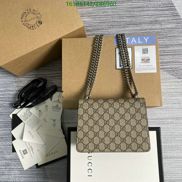 Gucci Bag-(Mirror)-Dionysus-,Code: ZB6960,$: 165USD