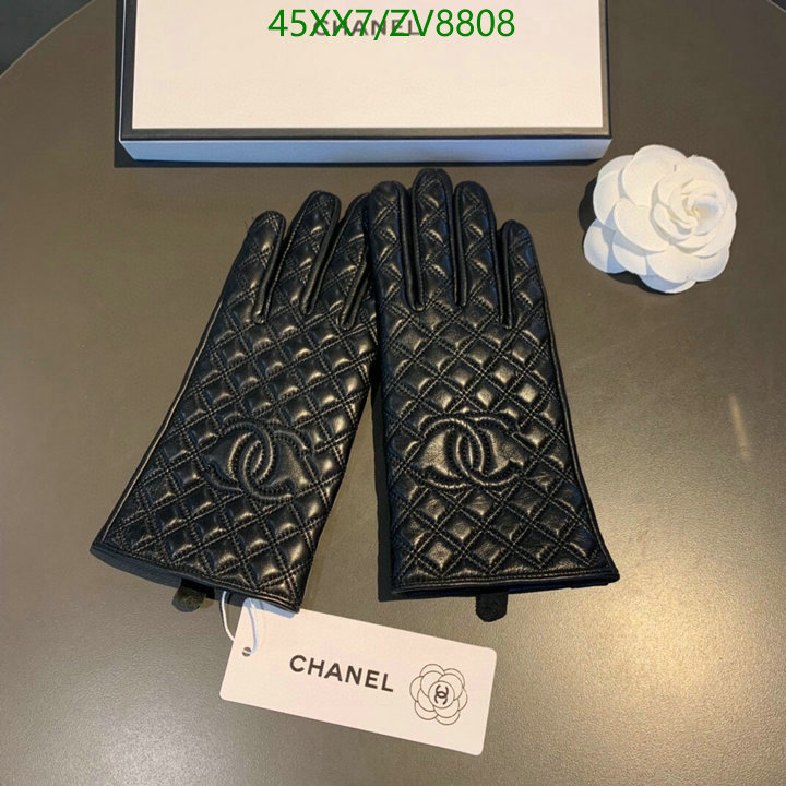 Gloves-Chanel, Code: ZV8808,$: 45USD