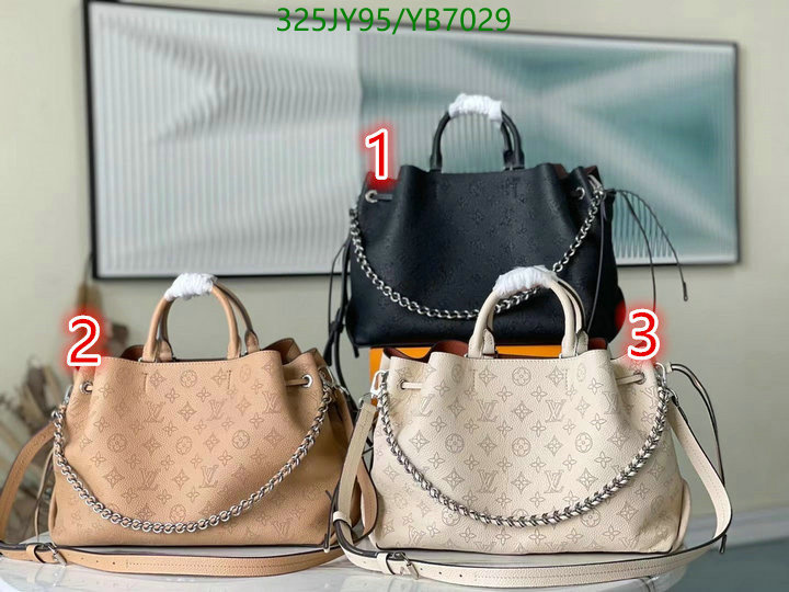 LV Bags-(Mirror)-Handbag-,Code: YB7029,$: 325USD