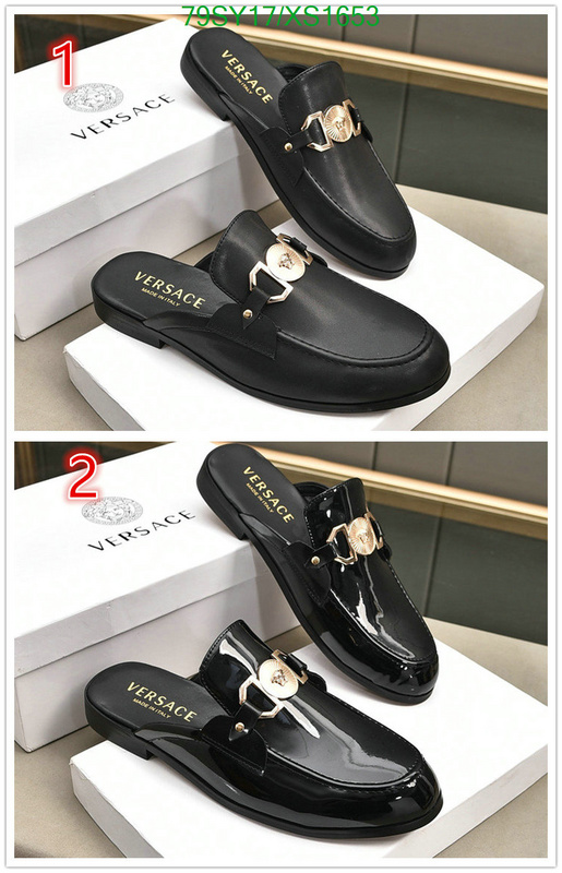 Men shoes-Versace, Code: XS1653,$: 79USD