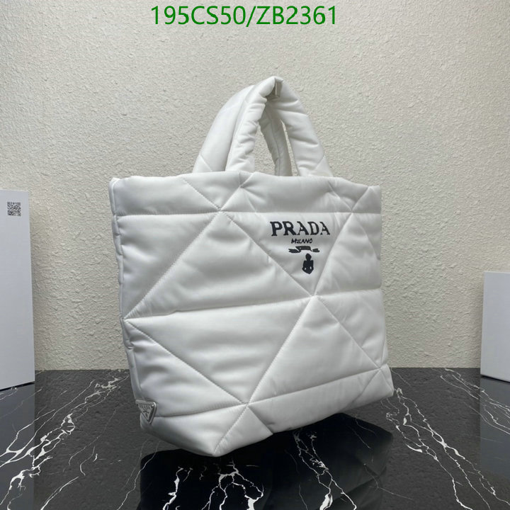 Prada Bag-(Mirror)-Handbag-,Code: ZB2363,$: 269USD