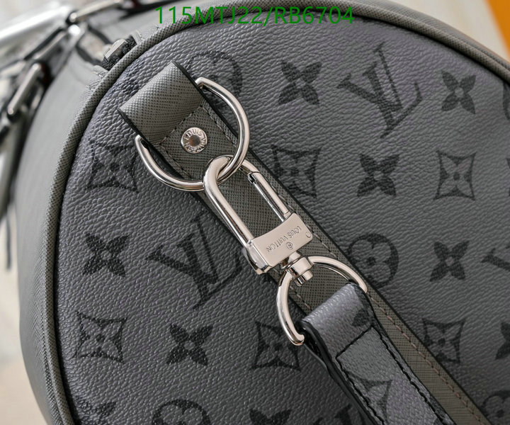 LV Bags-(4A)-Keepall BandouliRe 45-50-,Code: RB6704,$: 115USD