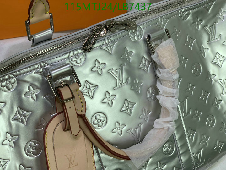 LV Bags-(4A)-Keepall BandouliRe 45-50-,Code: LB7437,$: 115USD