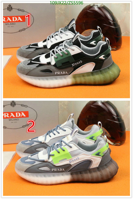 Men shoes-Prada, Code: ZS5596,$: 109USD