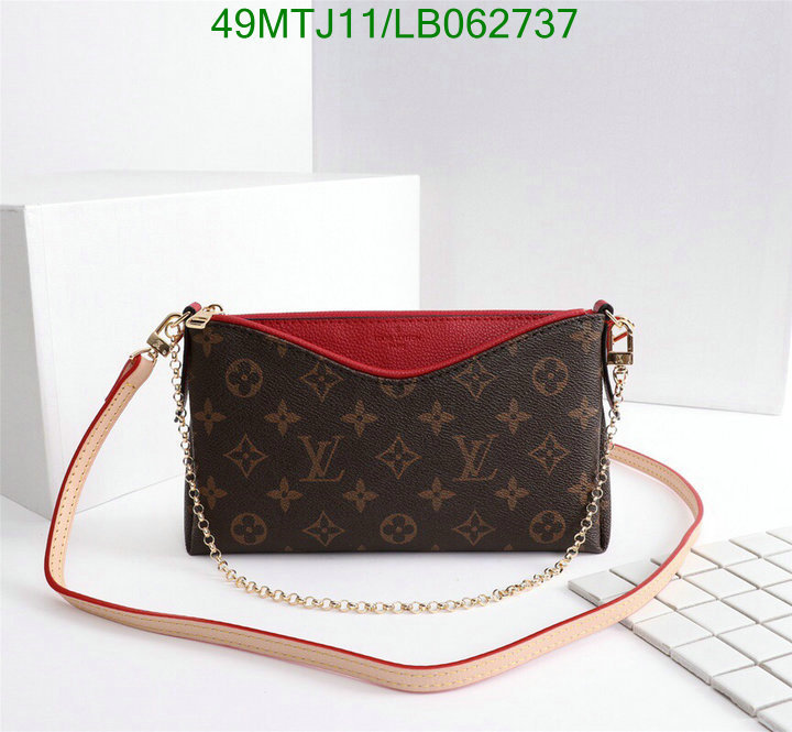 LV Bags-(4A)-Pochette MTis Bag-Twist-,Code: LB062737,$: 49USD