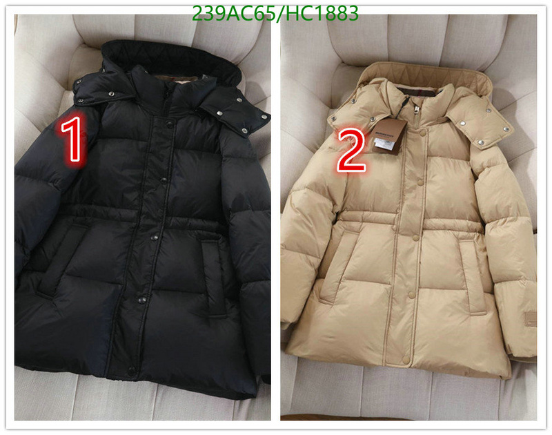 Down jacket Women-Burberry, Code: HC1883,$: 239USD