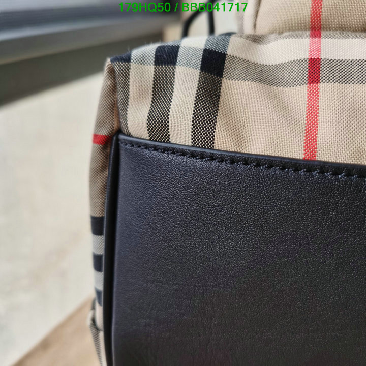 Burberry Bag-(Mirror)-Backpack-,Code: BBB041717,$: 179USD