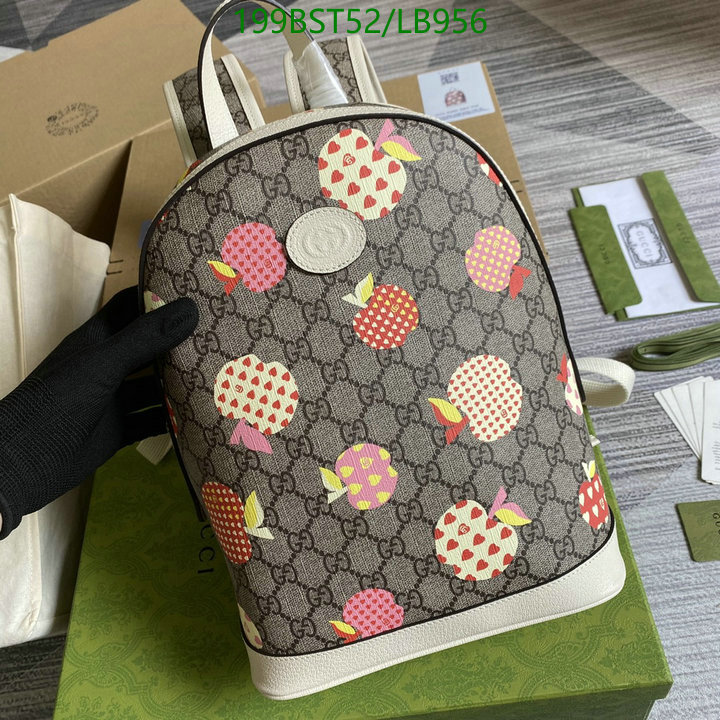 Gucci Bag-(Mirror)-Backpack-,Code: LB956,$: 199USD