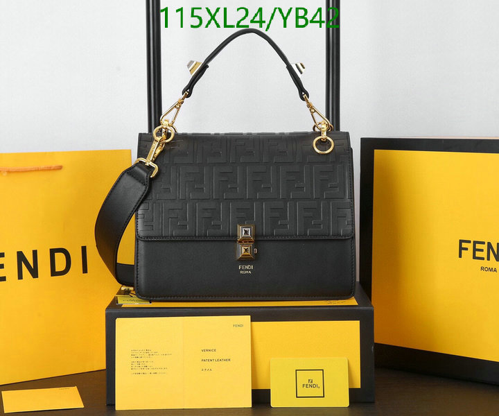 Fendi Bag-(4A)-Diagonal-,Code: YB42,$: 115USD