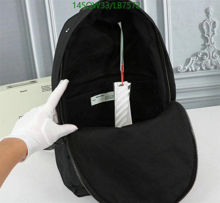 Off-White Bag-(Mirror)-Backpack-,Code: LB7572,$: 145USD