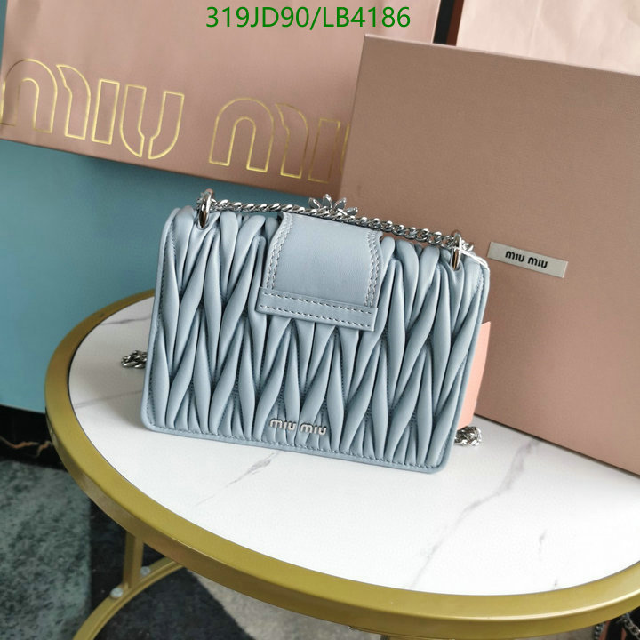 Miu Miu Bag-(Mirror)-Diagonal-,Code: LB4186,$: 319USD