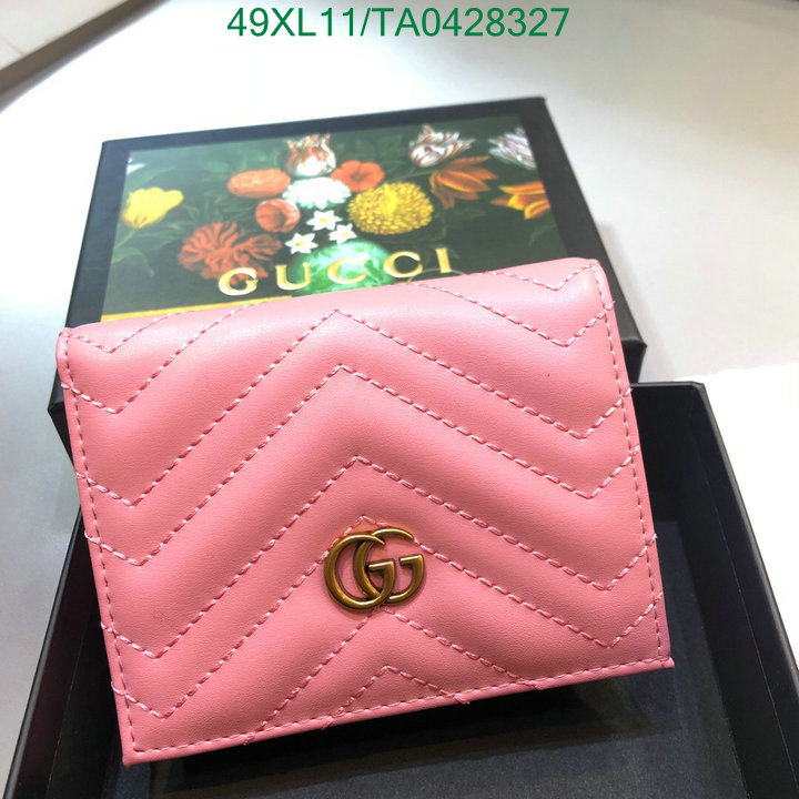 Gucci Bag-(4A)-Wallet-,Code:TA0428325,$: 49USD