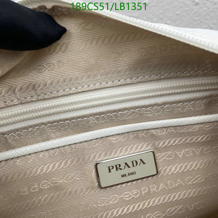 Prada Bag-(Mirror)-Diagonal-,Code: LB1351,$: 189USD