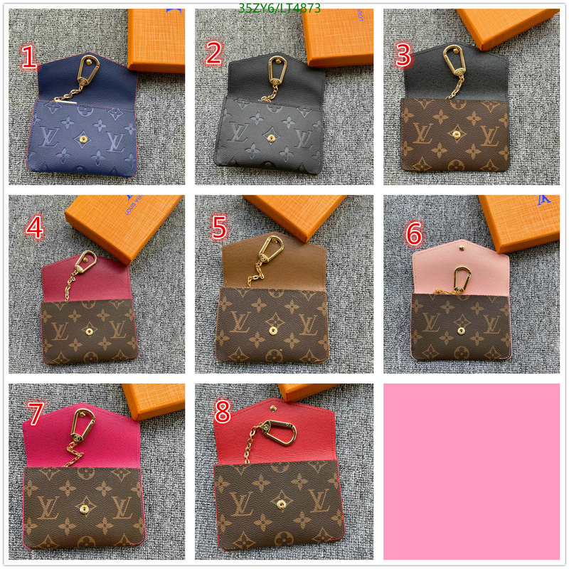 LV Bags-(4A)-Wallet-,Code: LT4873,$: 35USD