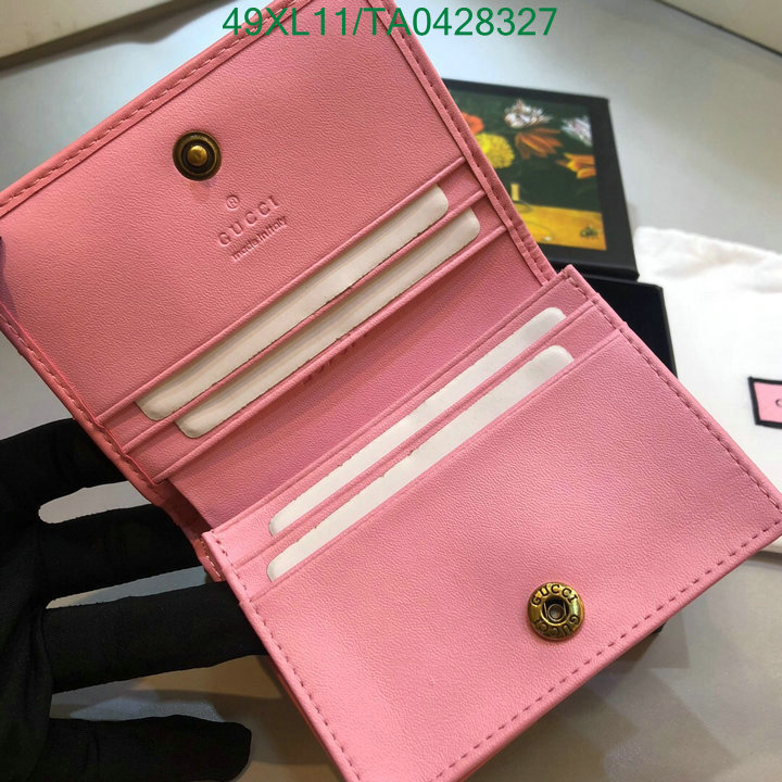 Gucci Bag-(4A)-Wallet-,Code:TA0428325,$: 49USD