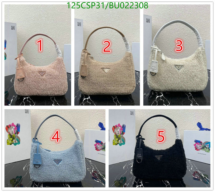 Prada Bag-(Mirror)-Re-Edition 2000,Code: BU022308,$: 125USD