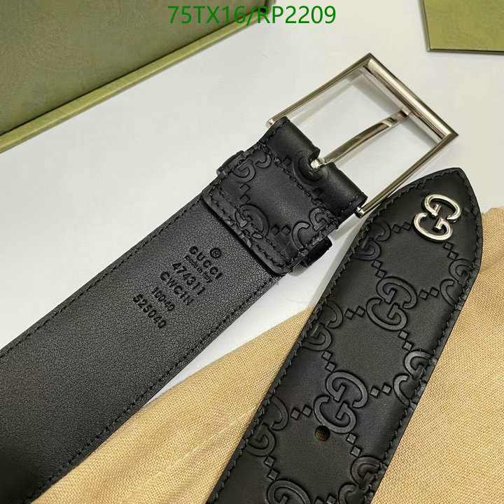 Belts-Gucci, Code: RP2209,$: 75USD