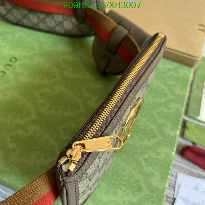 Gucci Bag-(Mirror)-Belt Bag-Chest Bag--,Code: XB3007,$: 209USD