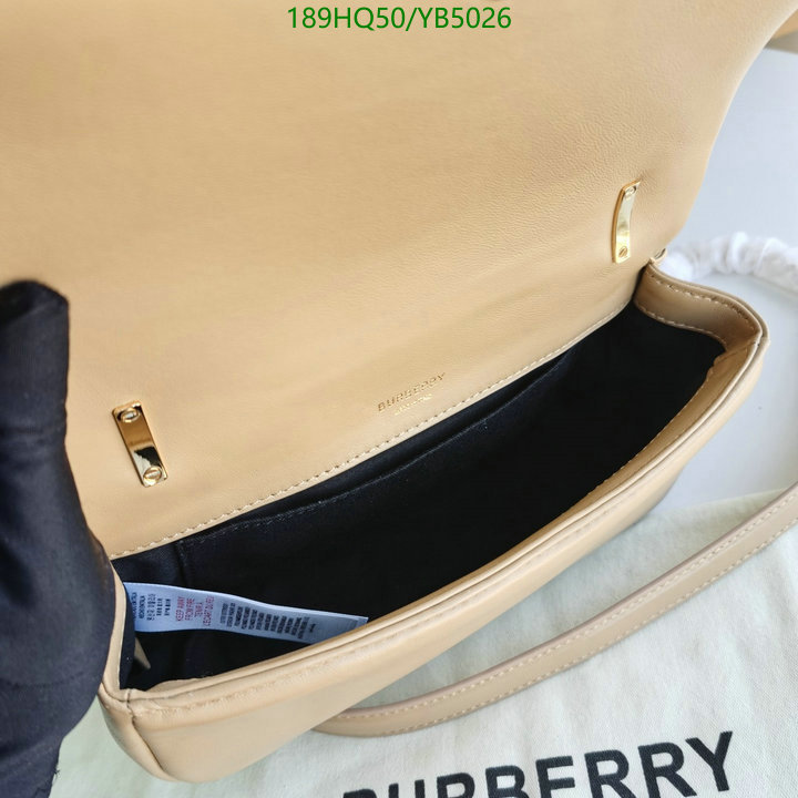 Burberry Bag-(Mirror)-Diagonal-,Code: YB5026,$: 189USD