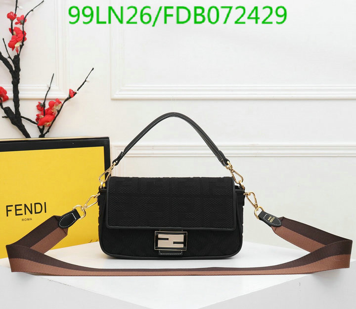 Fendi Bag-(4A)-Baguette-,Code: FDB072429,$: 99USD