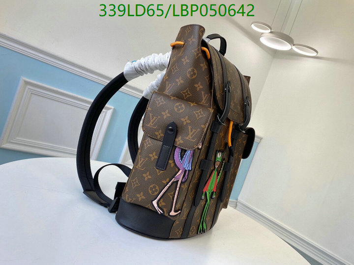 LV Bags-(Mirror)-Backpack-,Code: LBP050642,$: 339USD