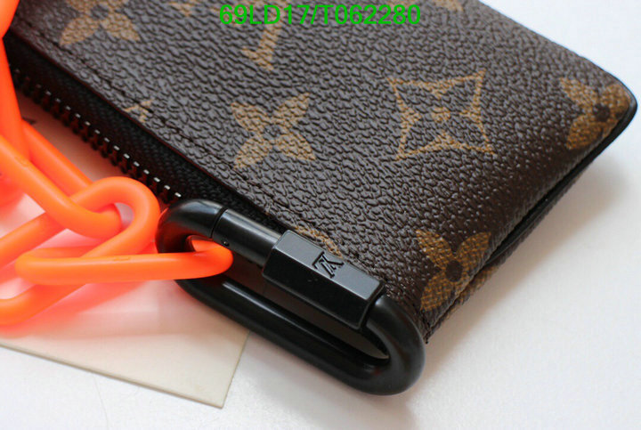 LV Bags-(Mirror)-Wallet-,Code: T062280,$: 69USD