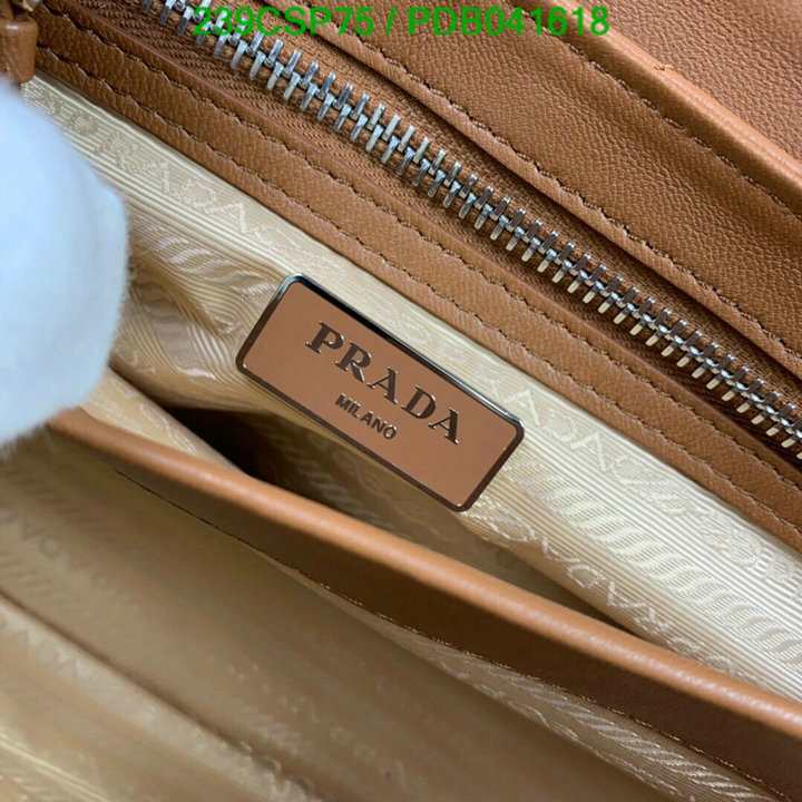 Prada Bag-(Mirror)-Diagonal-,Code: PDB041618,$: 239USD