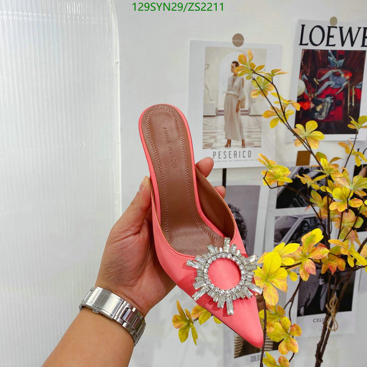 Women Shoes-Amina Muaddi, Code: ZS2211,$: 129USD