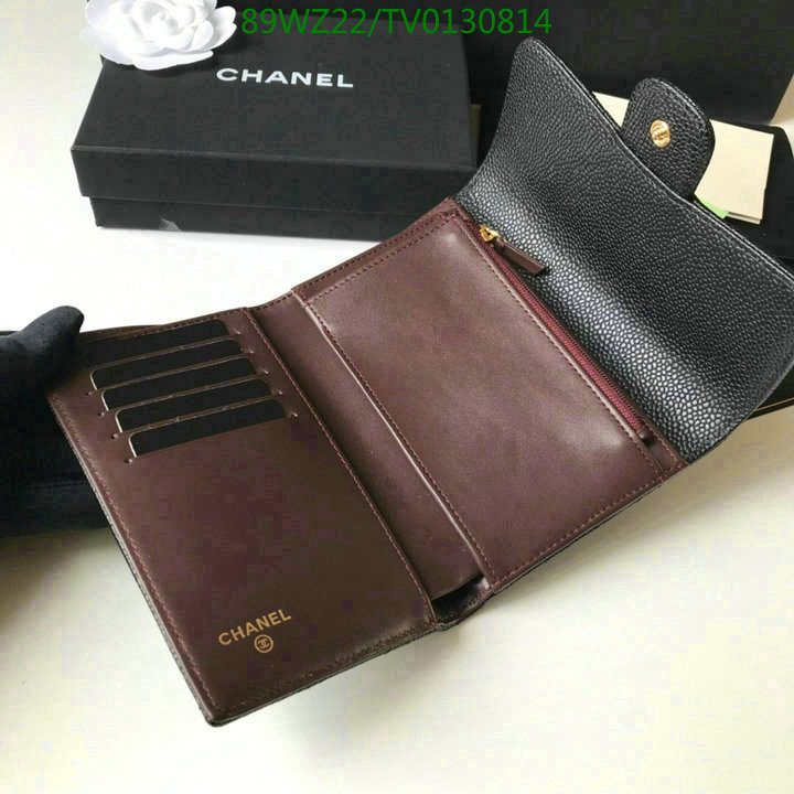 Chanel Bags ( 4A )-Wallet-,Code: TV0130814,$: 89USD