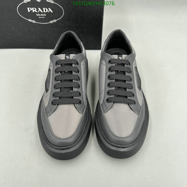 Men shoes-Prada, Code: HS3076,$: 165USD