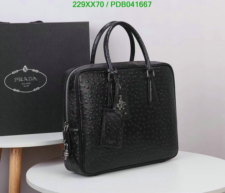 Prada Bag-(Mirror)-Handbag-,Code: PDB041667,$: 229USD