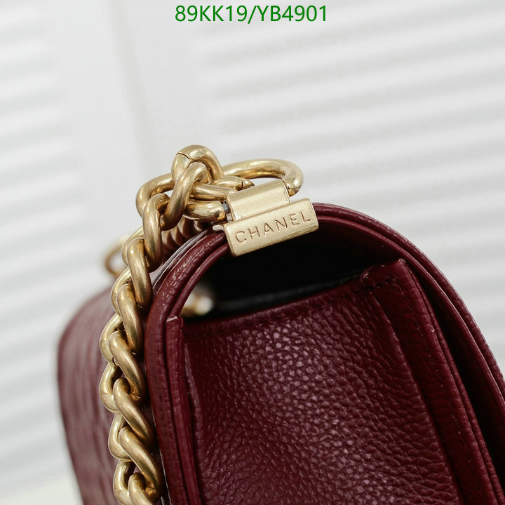 Chanel Bags ( 4A )-Le Boy,Code: YB4901,$: 89USD